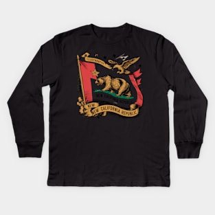 New California Republic Kids Long Sleeve T-Shirt